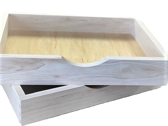 Custom Pull out Maple Hardwood Drawer